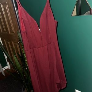 Maroon Dress